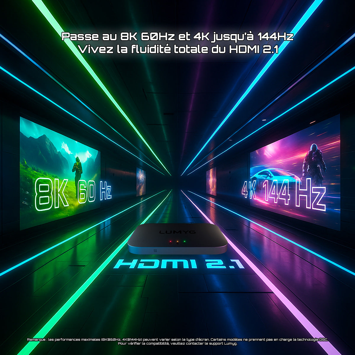 Gaming Sync Box HDMI 2.1